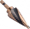Сверло ступ. по мет. витое 3/16"-7/8", 12ступ., шаг1/16", P6M5, Hex 1/4, MONOGRAM Special 101-064