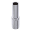 Головка двенадцатигранная удлиненная 1/2" 12мм "AV Steel" AV-521212