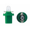 Автолампа BAX 2w (B8.5d) с зеленым патроном 12v Osram
