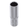 Головка двенадцатигранная удлиненная 1/2" 19мм "AV Steel" AV-521219