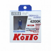 Автолампа HB4/9006 (55w) (100w) P22d Whitebeam III 4200K 12v Koito (2шт.)